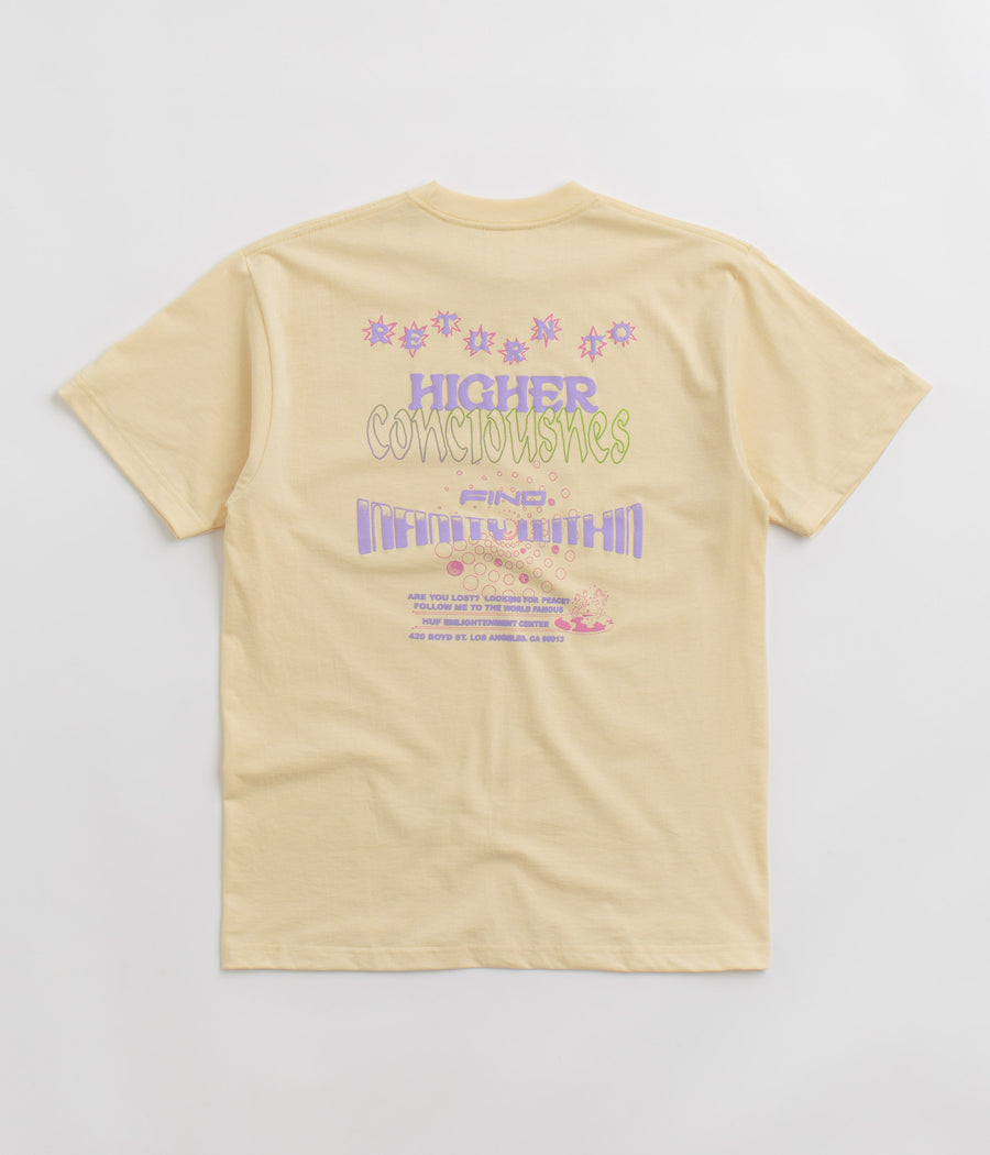 HUF Enlightenment Center T-Shirt - Wheat