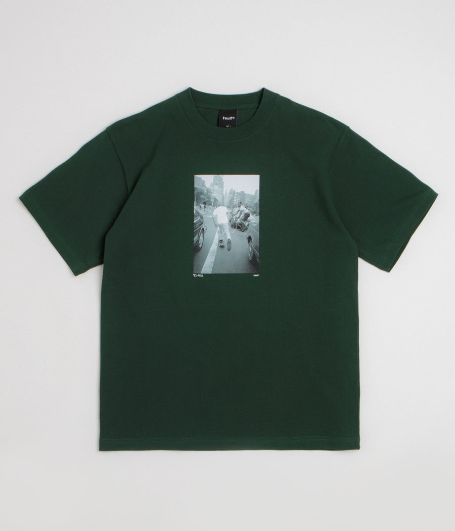 HUF Fight The Traffic T-Shirt - Forest Green