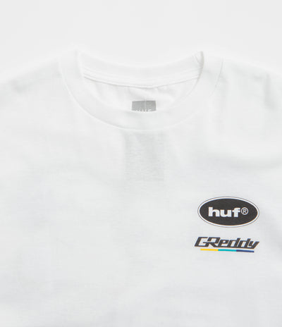 HUF Greddy Showcase T-Shirt in White