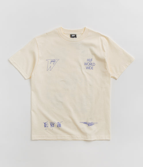 HUF Gundam Wing Heads T-Shirt - Bone