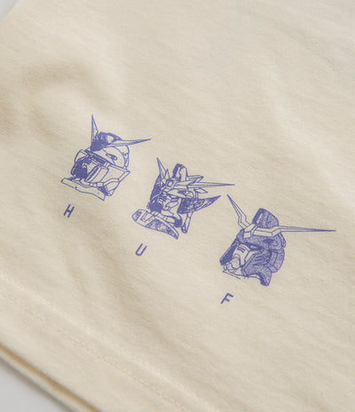 HUF Gundam Wing Heads T-Shirt - Bone