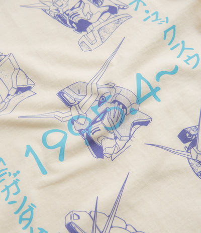 HUF Gundam Wing Heads T-Shirt - Bone