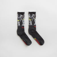 HUF Sandrock Crew Socks - Black thumbnail