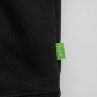 HUF Space Dolphins Wash Crewneck Sweatshirt - Black thumbnail