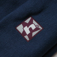 HUF Star Box Logo Beanie - Navy thumbnail