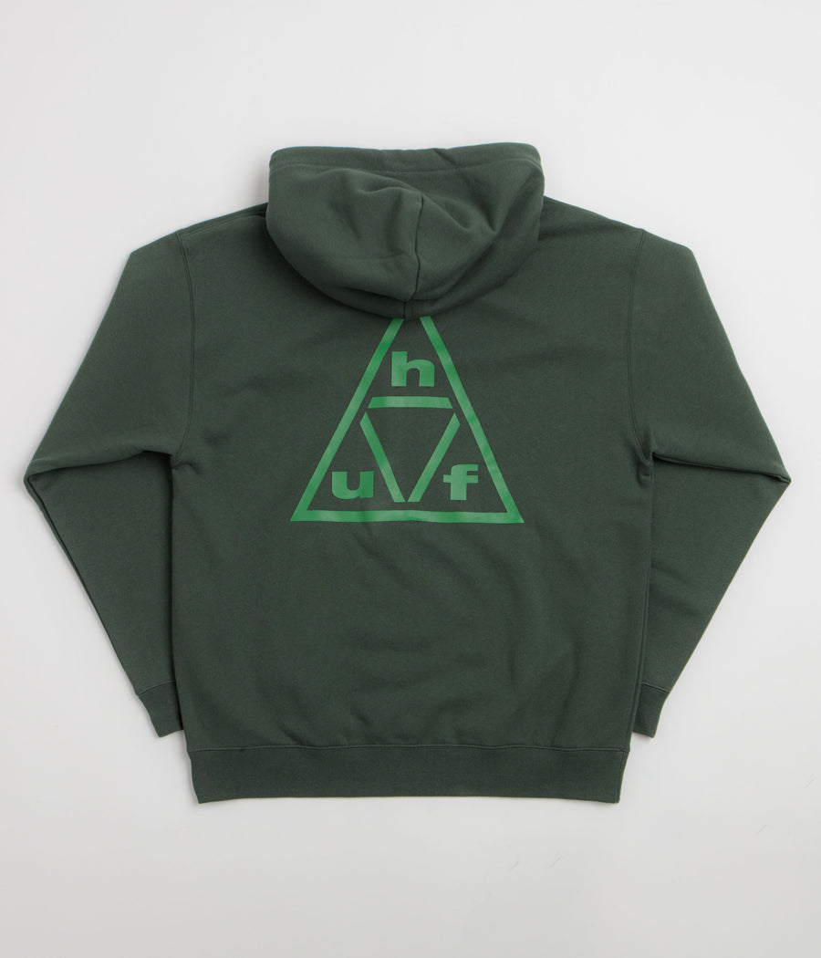 HUF Triple Triangle Hoodie - Forest Green / Green