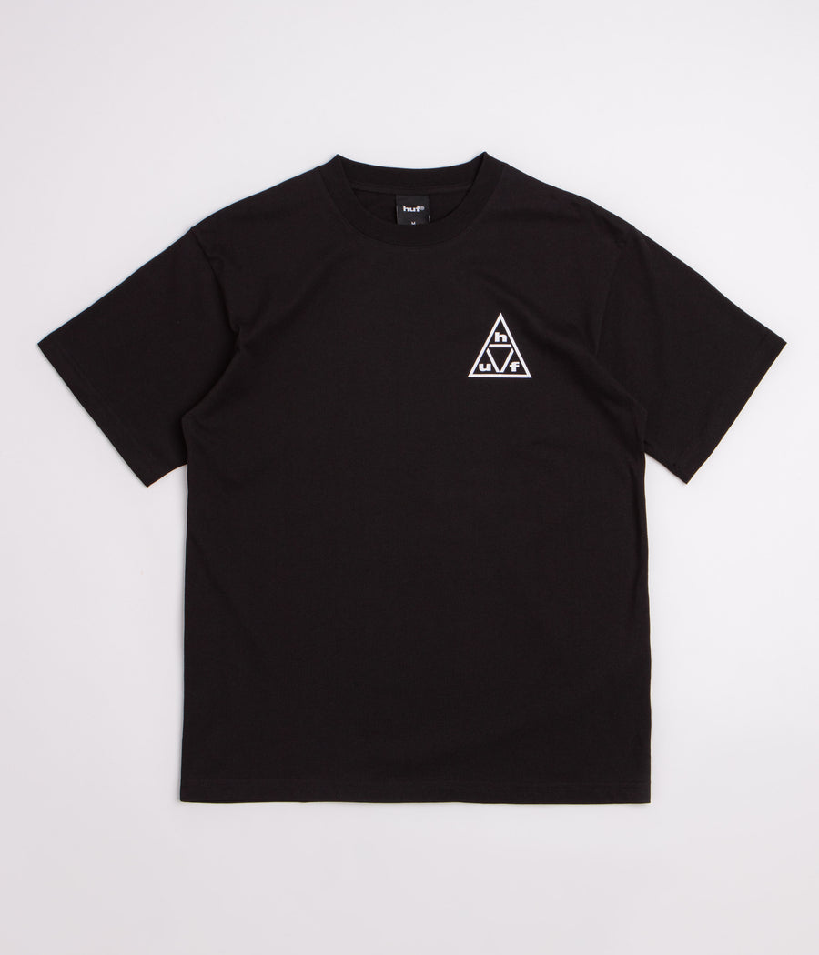 HUF Triple Triangle T-Shirt - Black / White