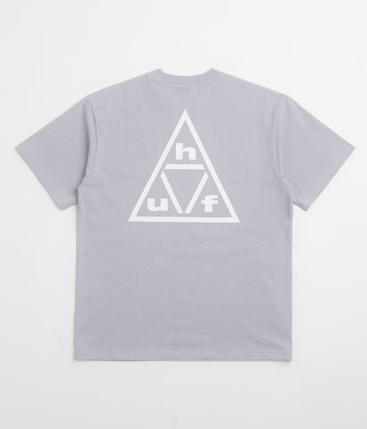 HUF Triple Triangle T-Shirt - Lilac Chalk / White | flatspot