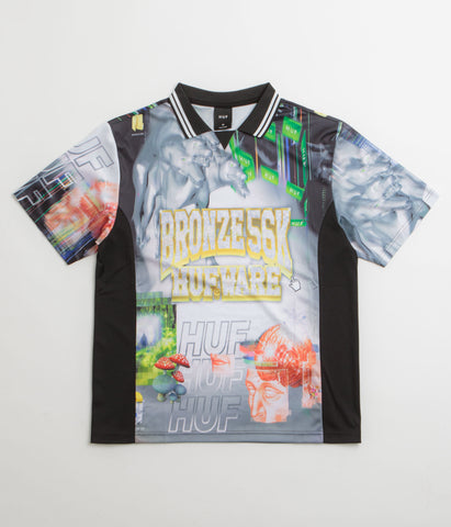 HUF x Bronze 56K Glitched Soccer Jersey - Multi | Flatspot