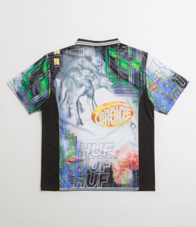 HUF x Bronze 56K Glitched Soccer Jersey - Multi