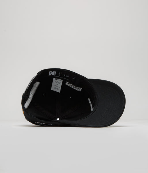 HUF x Kodak Cap - Black | flatspot