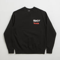 HUF x Kodak Ride The Lightning Crewneck Sweatshirt in Black thumbnail