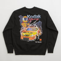 HUF x Kodak Ride The Lightning Crewneck Sweatshirt in Black thumbnail