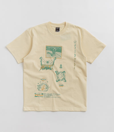 HUF Zine Washed T-Shirt - Wheat