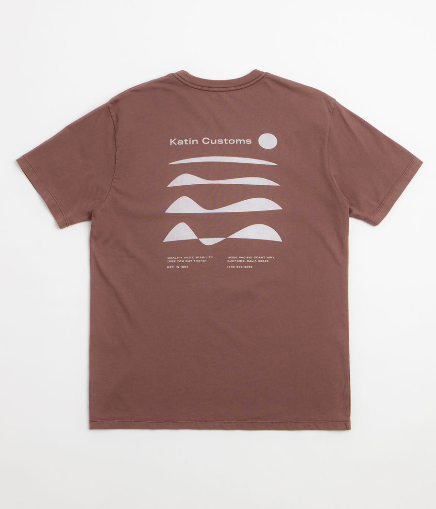 Katin Frequency T-Shirt - French Roast Vintage Wash