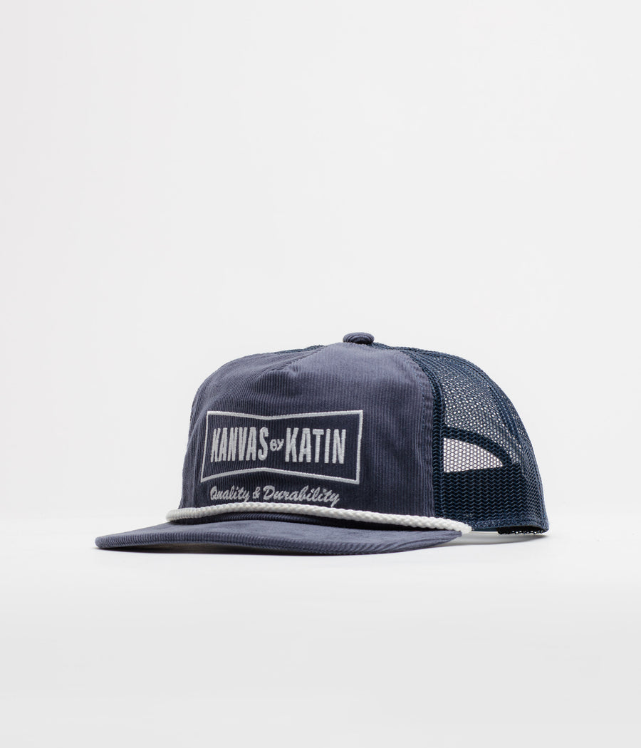 Katin Axle Trucker Cap in Washed Navy