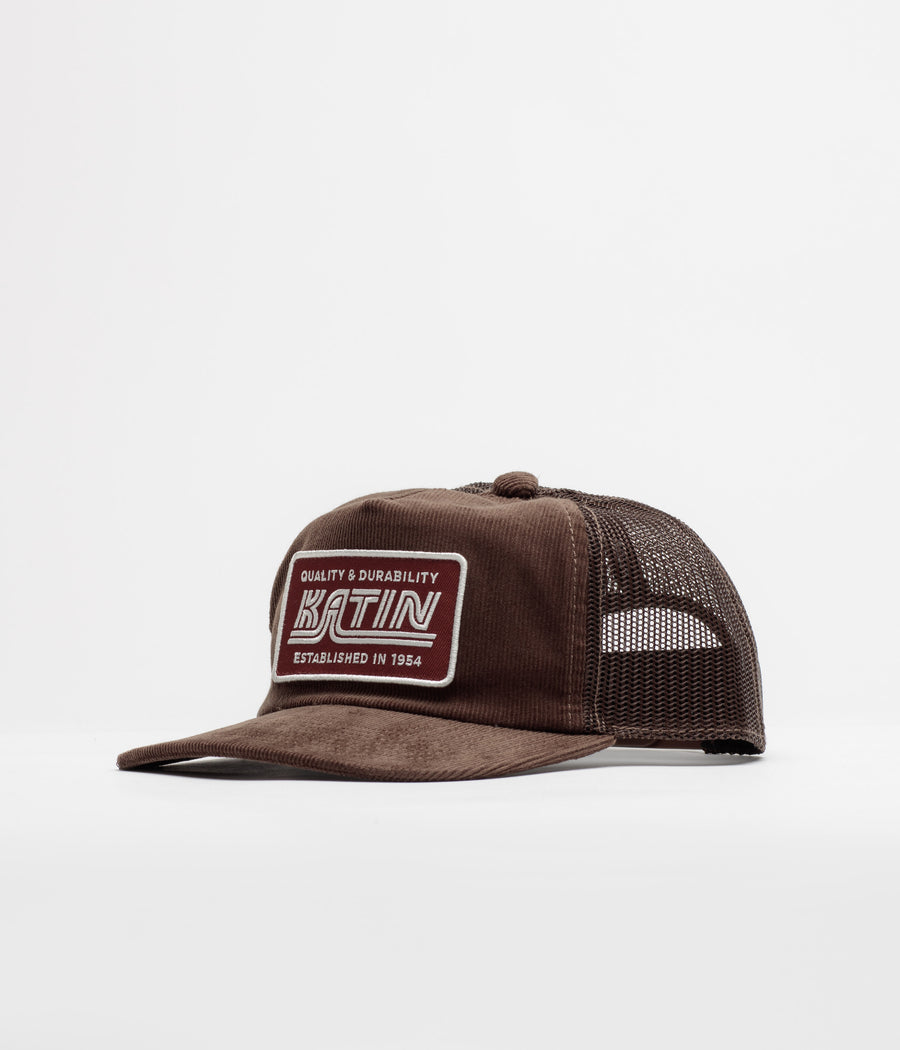Katin Pit Stop Trucker Cap in Brown