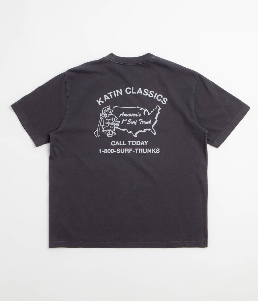 Katin States T-Shirt - Polar Navy Vintage Wash