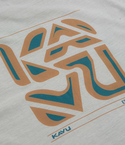 Kavu Cubed T-Shirt in Ultimate Grey