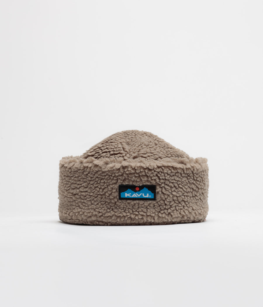 Kavu Fur Ball Beanie - Mocha