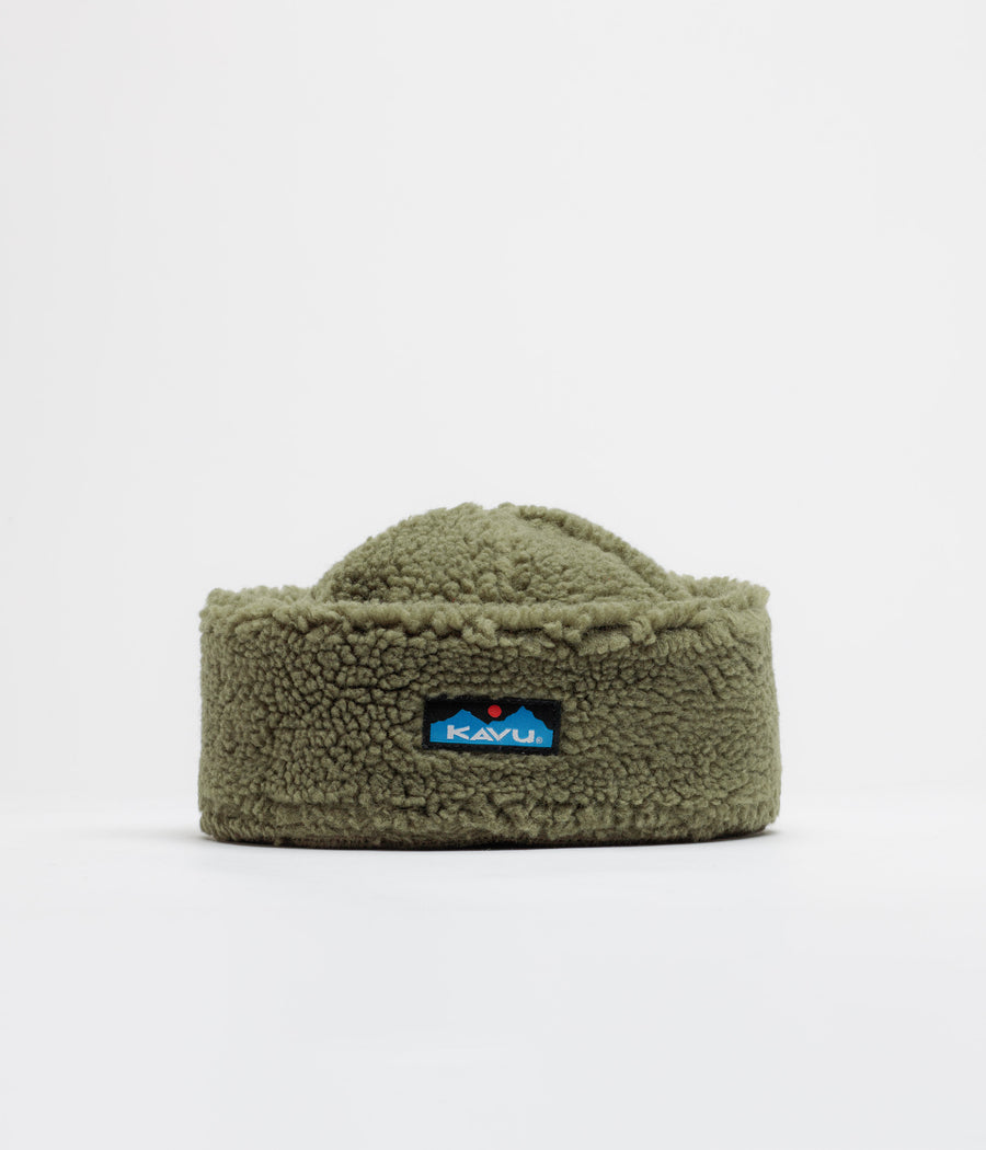 Kavu Fur Ball Beanie - Moss