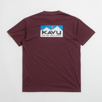 Kavu Klear Above Etch Art T-Shirt in Fig thumbnail