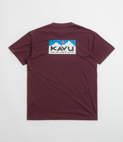 Kavu Klear Above Etch Art T-Shirt in Fig