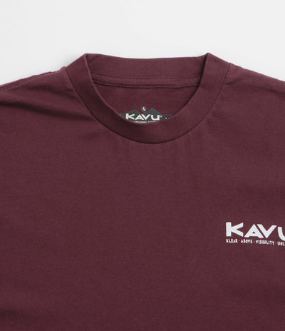 Kavu Klear Above Etch Art T-Shirt in Fig