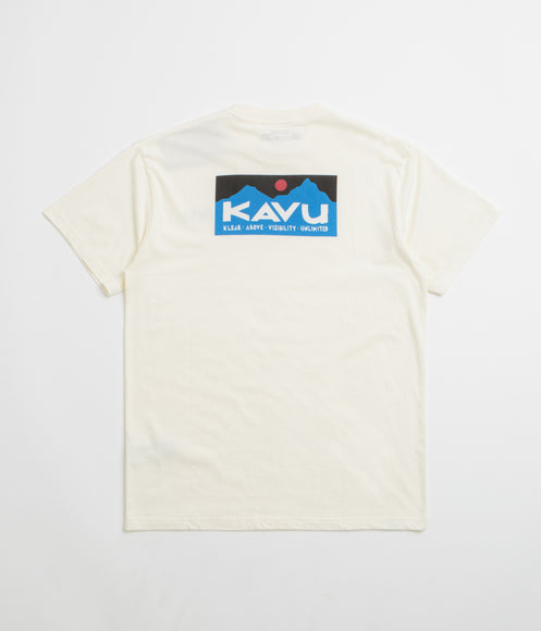 Kavu Klear Above Etch Art T-Shirt - Off White