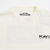 Kavu Klear Above Etch Art T-Shirt in Off White thumbnail