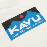 Kavu Klear Above Etch Art T-Shirt in Off White thumbnail