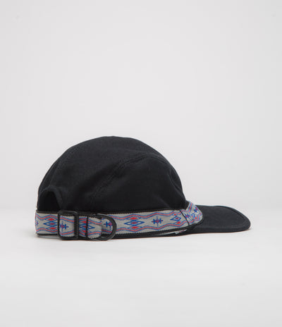 Kavu Organic Strap Cap in Jet Black