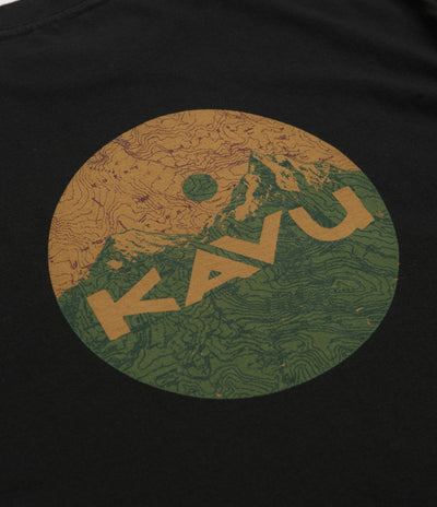 Kavu Range T-Shirt in Black