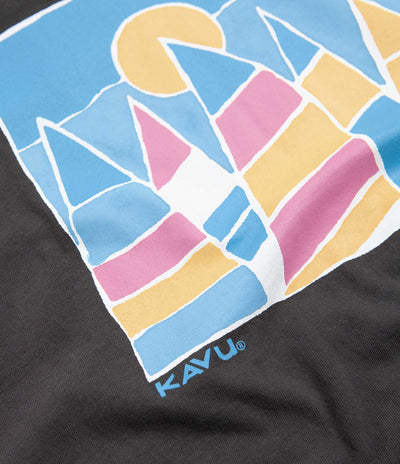 Kavu Windward T-Shirt - Black Licorice