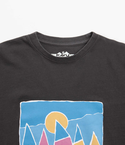 Kavu Windward T-Shirt - Black Licorice