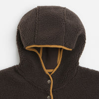 Kavu Womens Roselake Hooded Fleece in Coffee thumbnail