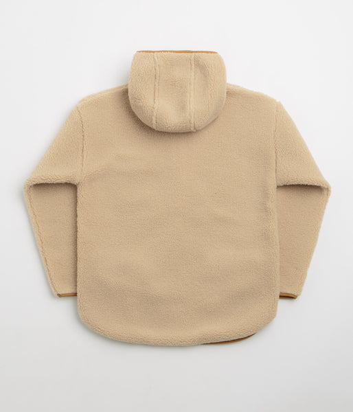 Kavu Womens Roselake Hooded Fleece Oatmeal Flatspot