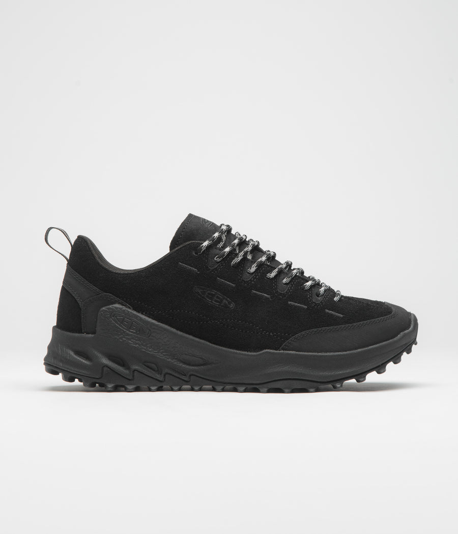Keen Jasper Zionic Shoes in Black and Alloy