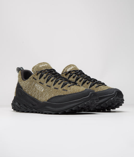 スニーカー Keen x Gramicci Jasper Zionic Sneakers Gothic Olive Black Men's Jasper Zionic Sneaker x Gramicci | Gothic Olive/Black