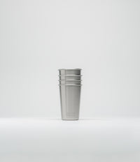 Klean Kanteen 473ml Steel Cup (4 Pack) in Brushed Stainless