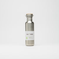 Klean Kanteen Classic 800ml Flask in Reflect Stainless and Bamboo thumbnail