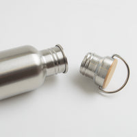 Klean Kanteen Classic 800ml Flask in Reflect Stainless and Bamboo thumbnail