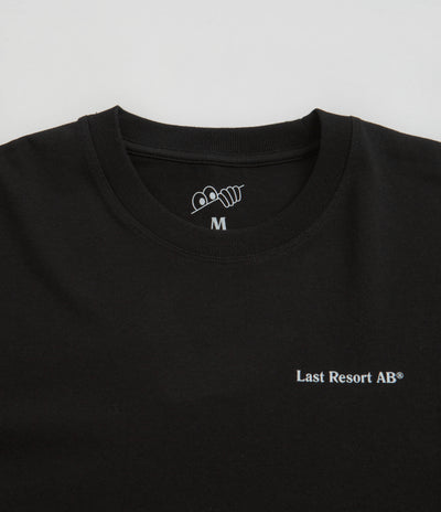 Last Resort AB Atlas Monogram Long Sleeve T-Shirt - Black / White