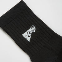 Last Resort AB Dress Socks in Black and White thumbnail