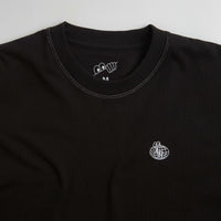 Last Resort AB Small Atlas Contrast Stitch T-Shirt - Black thumbnail