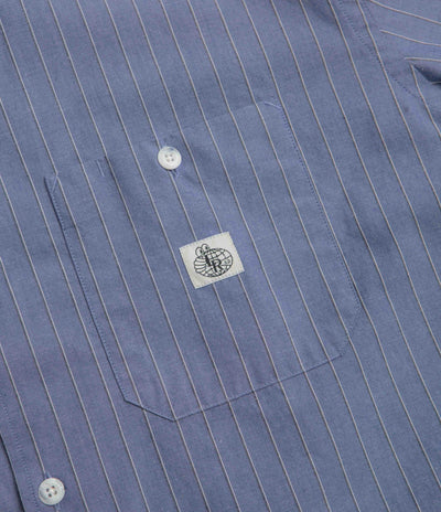 Last Resort AB SS-SM001 Short Sleeve Shirt in Zen Blue