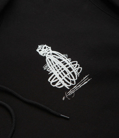 Last Resort AB x Julian Smith Expando Hoodie - Black / White