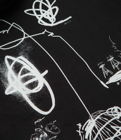 Last Resort AB x Julian Smith Expando Hoodie - Black / White