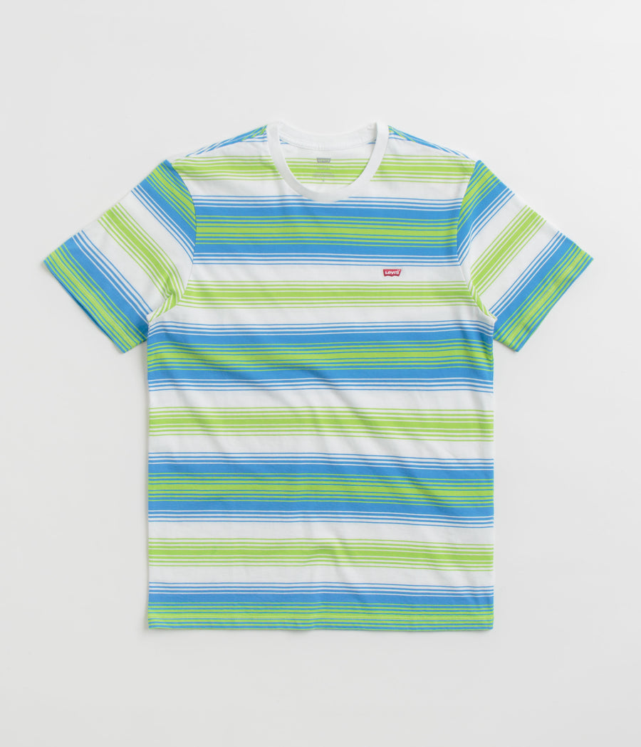 Levi's® Red Tab™ Original Housemark T-Shirt - White / Blue / Green