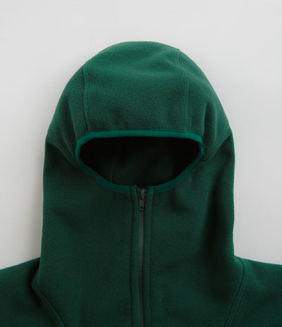 Magenta Antartic Zipped Hoodie - Green